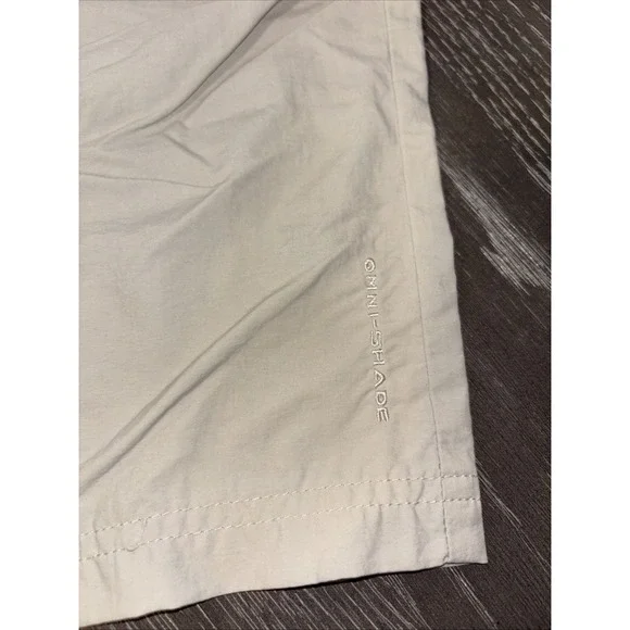 Colombia Chino Pants Size M22 Brown Omni Shade Lightweight - Picture 5 of 13